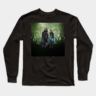 Nimulot Stained Glass Long Sleeve T-Shirt
